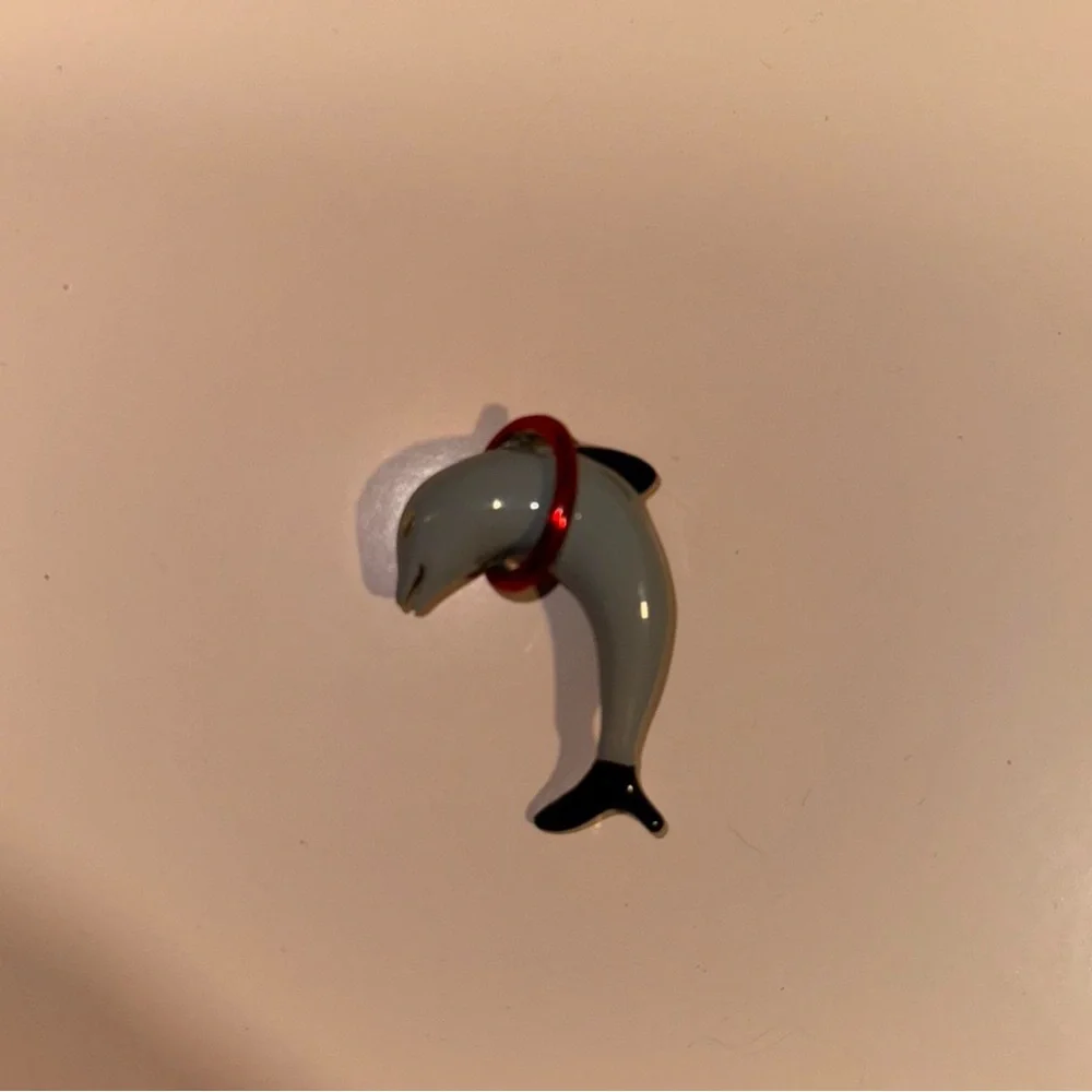 Gray Dolphin pin